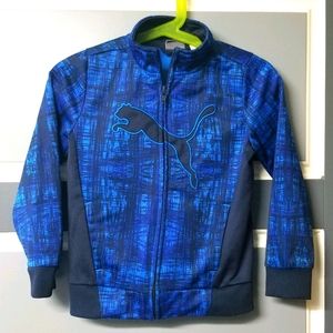 Puma kids zip-up sweater